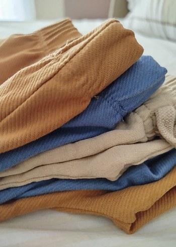 3 Renk Keten Erkek Çocuk Şortu - Görsel 7