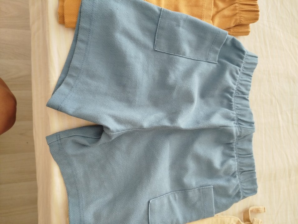 3 Renk Keten Erkek Çocuk Şortu - Görsel 2