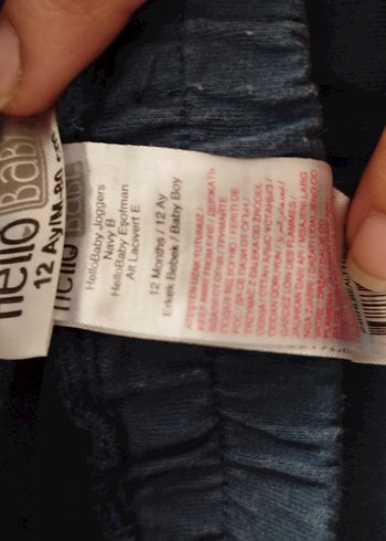 Erkek Çocuk Lacivert Elastik Bel Eşofman Altı - Görsel 5