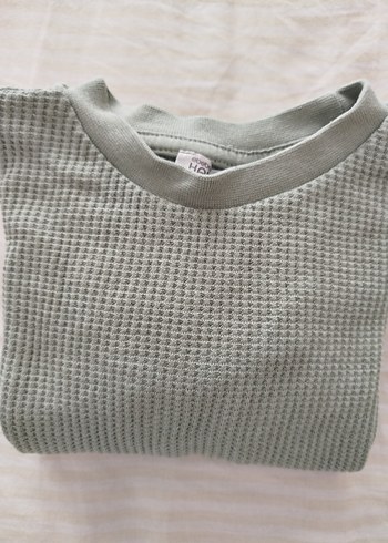 Yeşil Erkek Bebek Kısa Kollu Takım - Görsel 3