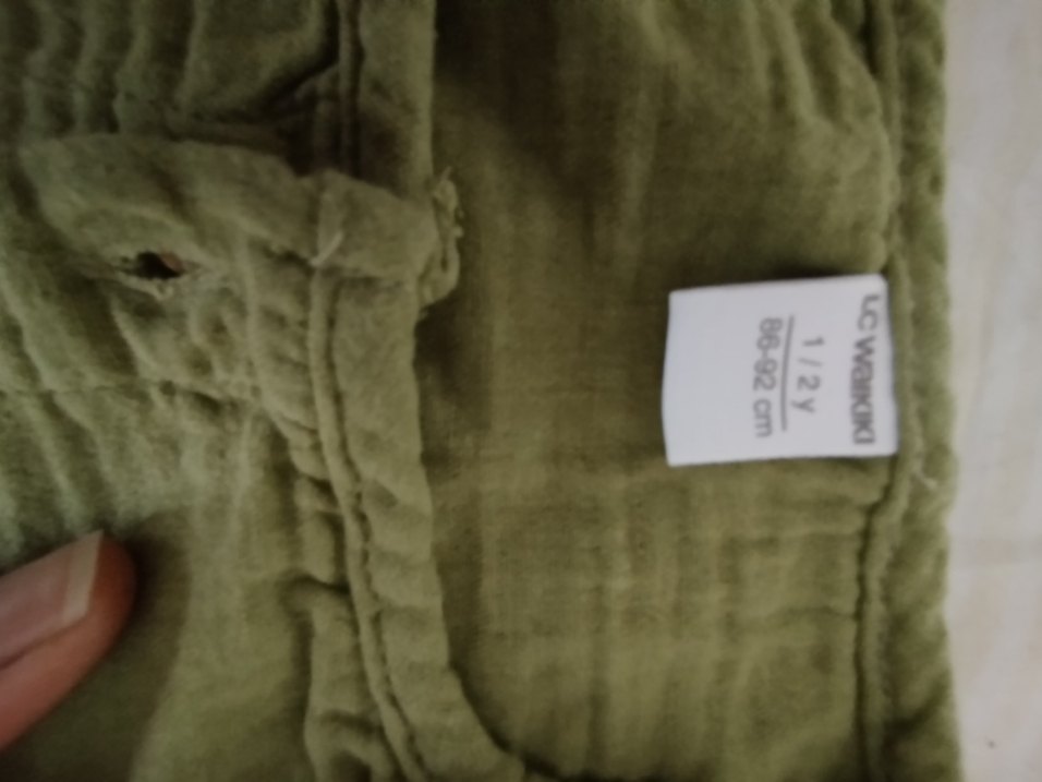 Bebek Erkek Keten Bohem Takım - Görsel 3