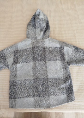 Kapüşonlu mavi Erkek Çocuk Ceket - Görsel 3