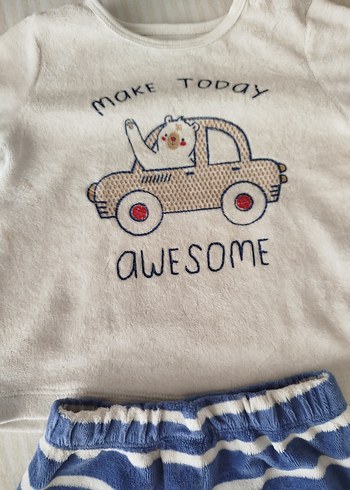 Uzun Kollu Baskılı Bebek Takımı - Görsel 3