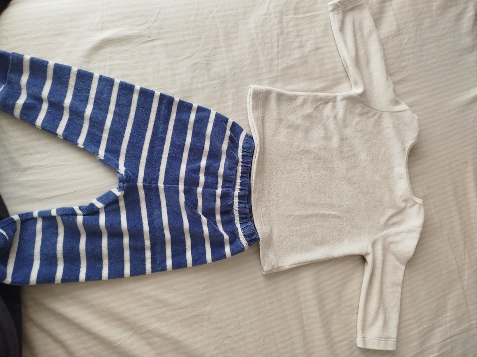 Uzun Kollu Baskılı Bebek Takımı - Görsel 2