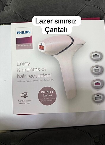 Lazer epilasyon sınırsız atış