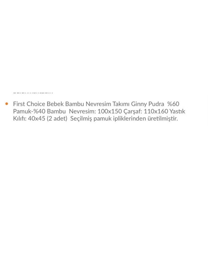 First choice bebek battaniyeli nevresim takımı - Görsel 5