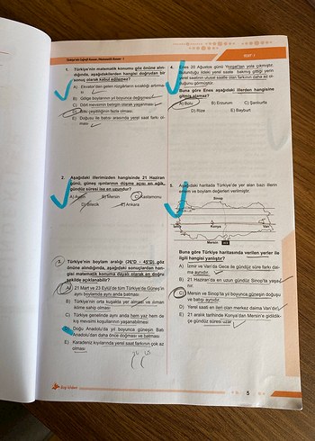 KPSS 2026 Coğrafya Soru Bankası Enes Eker - Görsel 2