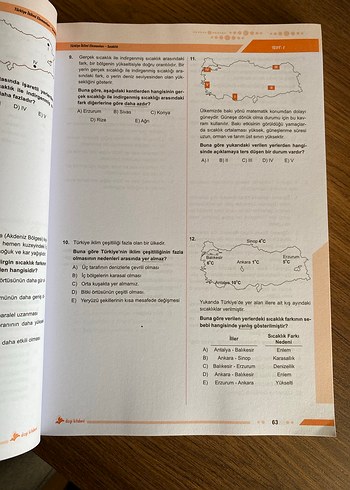 KPSS 2026 Coğrafya Soru Bankası Enes Eker - Görsel 5