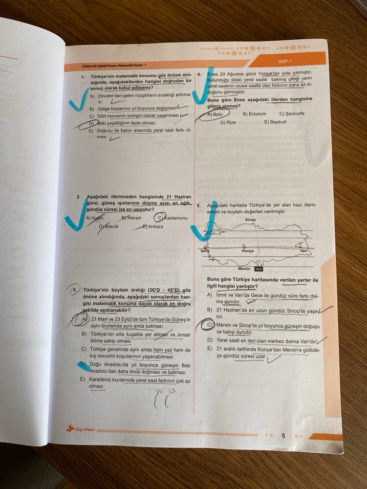 KPSS 2026 Coğrafya Soru Bankası Enes Eker - Görsel 2