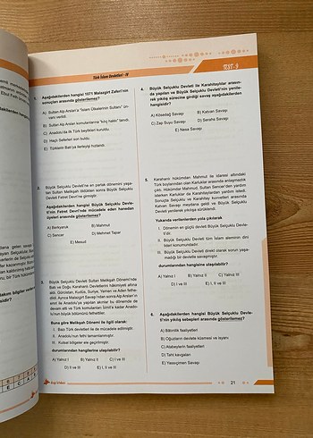 KPSS 2026 Tarih Soru Bankası - Zeki Tuğa - Görsel 3