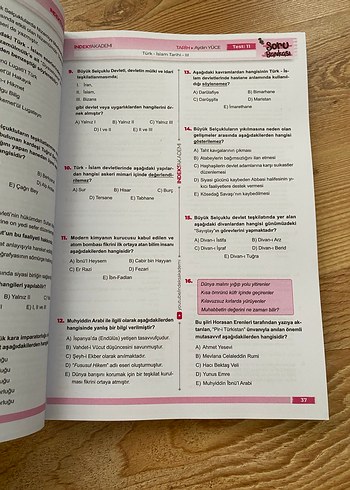 2026 KPSS Tarih Soru Bankası Aydın Yüce - Görsel 2