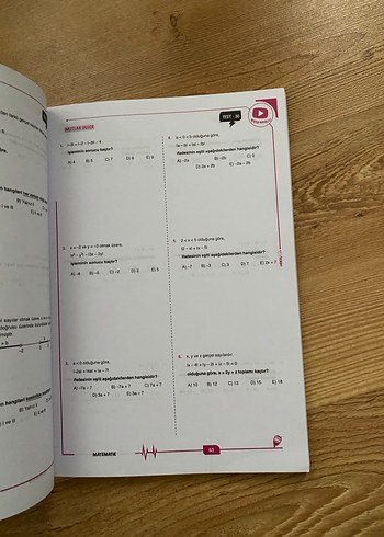 2026 KPSS Matematik Soru Bankası Hoca kafası Güven Göllüoğlu - Görsel 3