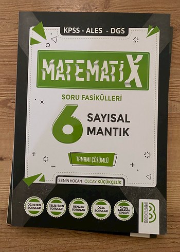 Matematik KPSS-ALES-DGS Soru Fasikülleri Seti Olcay Küçük - Görsel 6