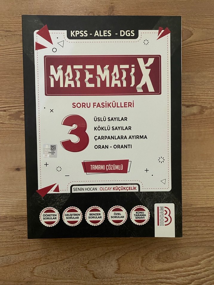 Matematik KPSS-ALES-DGS Soru Fasikülleri Seti Olcay Küçük - Görsel 3