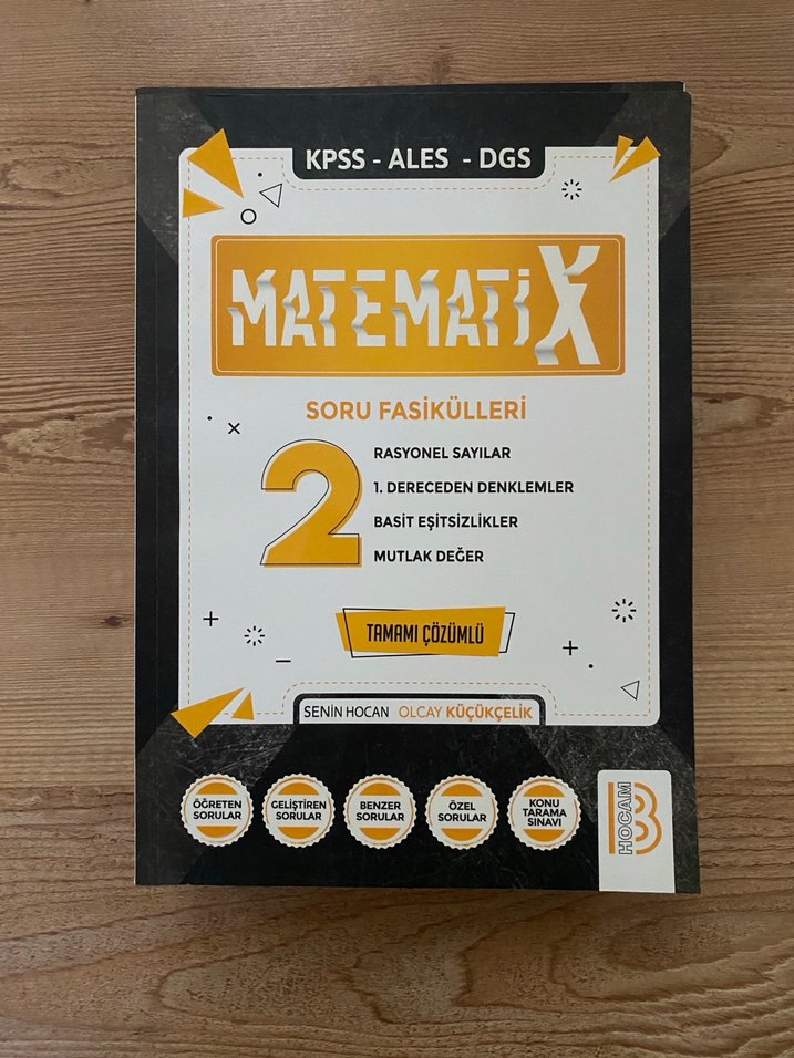 Matematik KPSS-ALES-DGS Soru Fasikülleri Seti Olcay Küçük - Görsel 2
