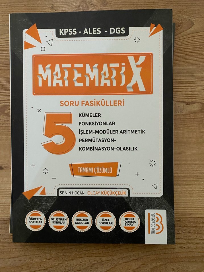 Matematik KPSS-ALES-DGS Soru Fasikülleri Seti Olcay Küçük - Görsel 5