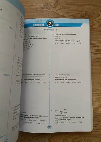DGS Matematik Soru Bankası 2026 Deniz Atalay yargı yayınları - Görsel 3