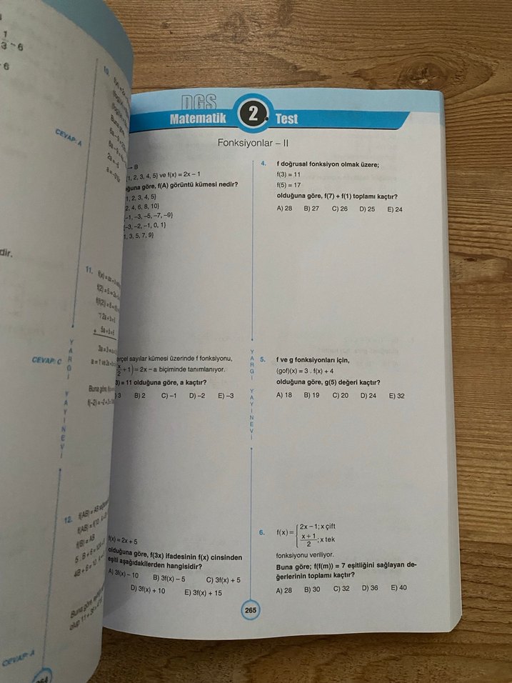 DGS Matematik Soru Bankası 2026 Deniz Atalay yargı yayınları - Görsel 3