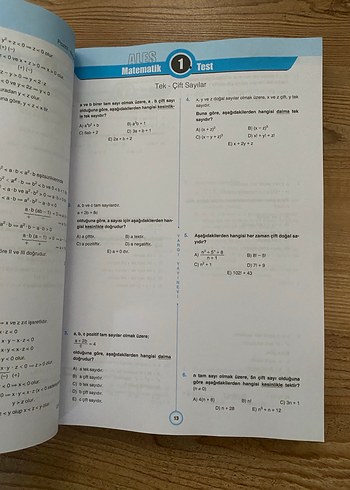 ALES 2026 Matematik Soru Bankası Deniz Atalay Yargı yayınları - Görsel 2