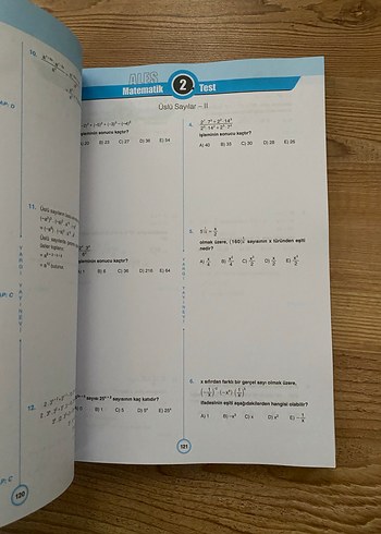 ALES 2026 Matematik Soru Bankası Deniz Atalay Yargı yayınları - Görsel 3