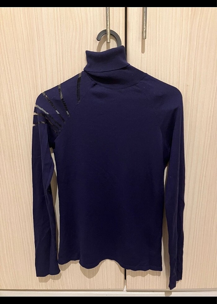 Network boğazlı kazak etiketli - Görsel 5