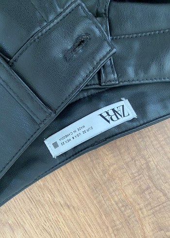 Zara Zara Deri Pantolon