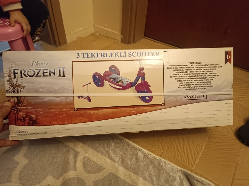 Bordo Çocuk Scooter - Görsel 2