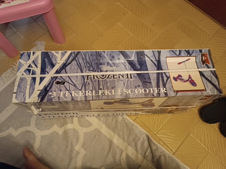 Bordo Çocuk Scooter - Görsel 3
