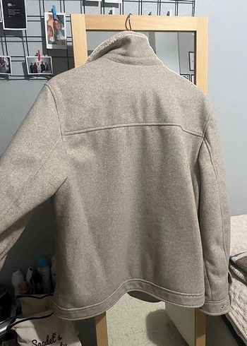 Kahverengi Fermuarlı Erkek Ceket - Görsel 4