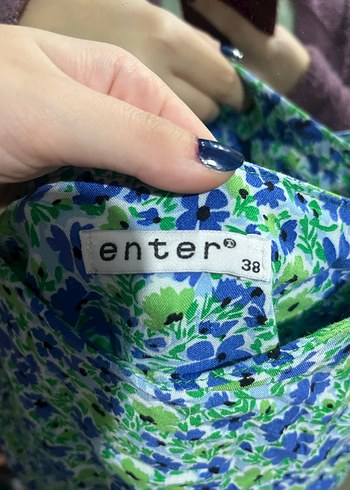 Midi Çiçek Desenli Elbise - Görsel 3