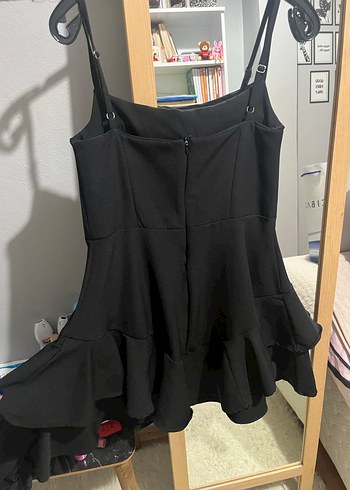 Siyah mezuniyet elbisesi - Görsel 2