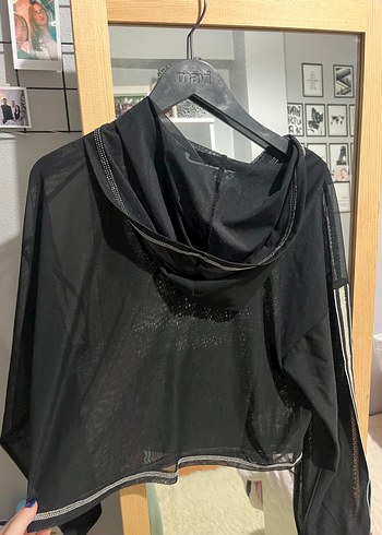 Siyah Transpsran Üst - Görsel 3