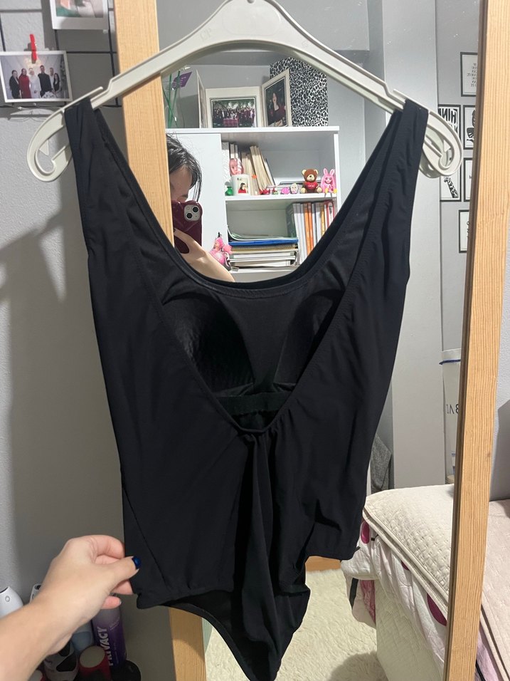 Siyah Baskılı Kadın Mayo - Görsel 2