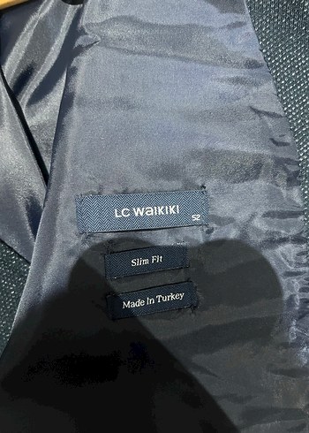 Düğmeli Erkek Gri Lacivert Yelek - Görsel 5