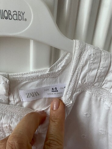 Zara Zara beyaz elbise