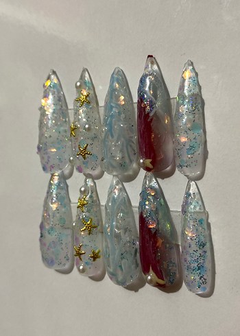 Beden Renk Şeffaf Summer Nails