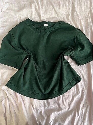 KOYI YEŞİL CROP TİŞÖRT