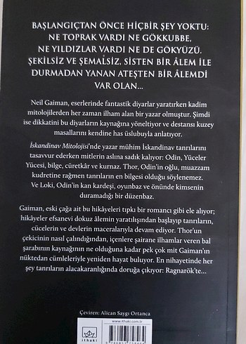 İskandinav Mitolojisi - Neil Gaiman - Görsel 2