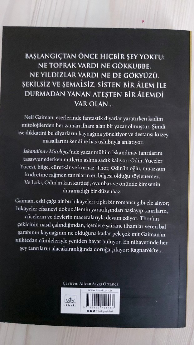 İskandinav Mitolojisi - Neil Gaiman - Görsel 2