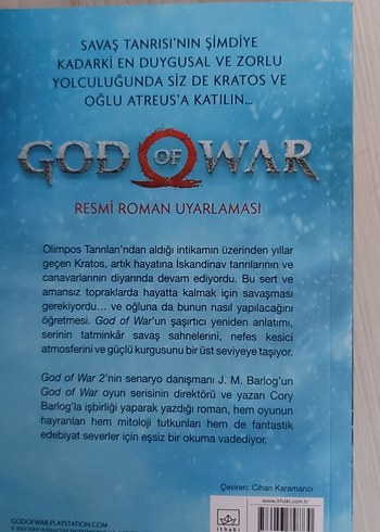 God of War - J.M. Barlog Resmi Roman Uyarlaması - Görsel 2