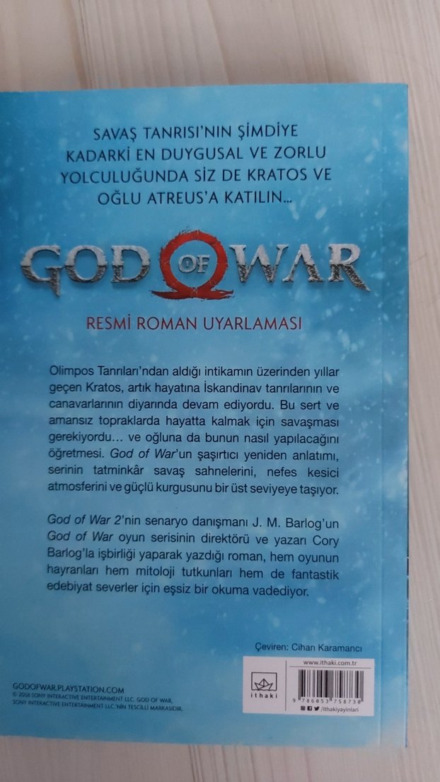 God of War - J.M. Barlog Resmi Roman Uyarlaması - Görsel 2