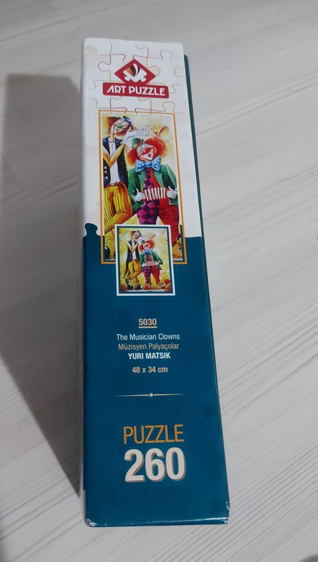 Artpuzzle 260 Parça Renkli Palyaço Puzzle - Görsel 2