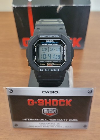 Casio G-Shock DW-5600E Dijital Kol Saati - Görsel 2