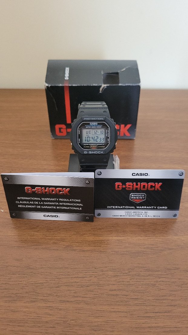 Casio G-Shock DW-5600E Dijital Kol Saati - Görsel 3
