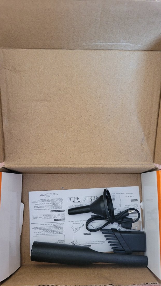 Kompakt Siyah ve Gri El Süpürgesi - Görsel 2