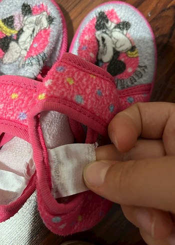 Kız Çocuk Pembe Pop Kültür Sıcak Terlik - Görsel 2