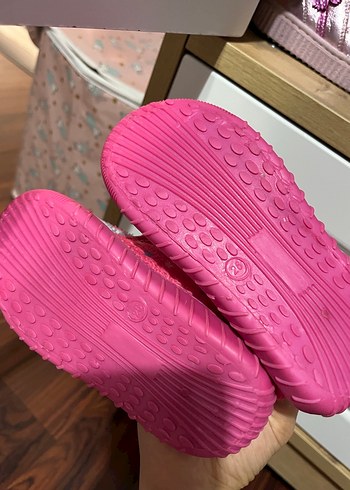 Kız Çocuk Pembe Pop Kültür Sıcak Terlik - Görsel 5