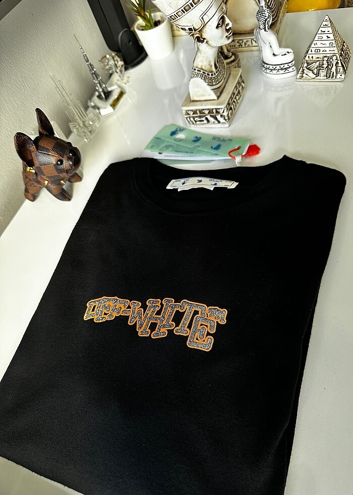 ORJİNAL  BEYMEN CIKISLI OFF WHİTE TSHİRT - Görsel 5