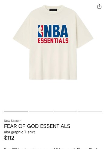 NBA x ESSENTİALS TSHİRT - Görsel 6