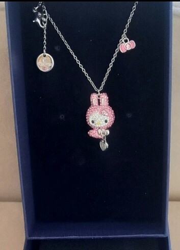 Swarovski Tavşan Rabbit Hello Kitty Kolye
